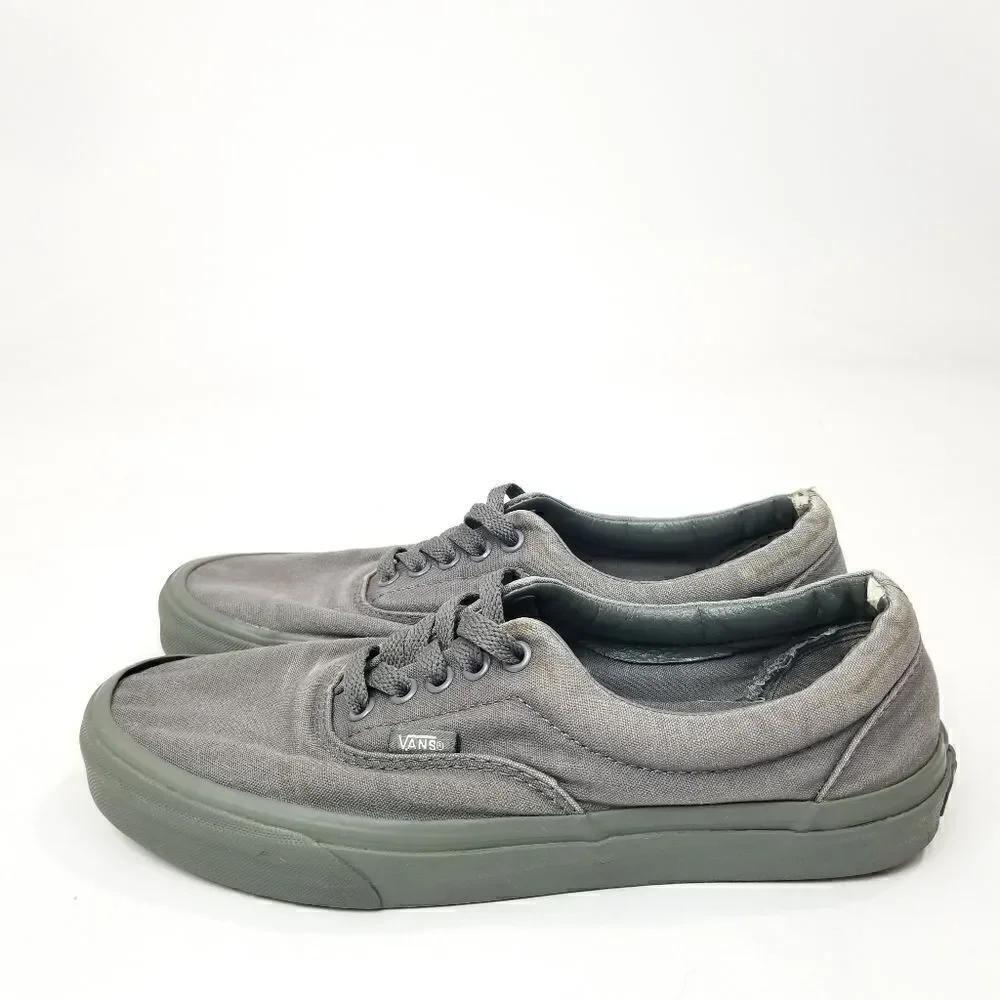 Vans Off The Wall Low Gray Skateboarding Shoes Mens Size 9 Womens Size 10.⁵ - Picture 4 of 10